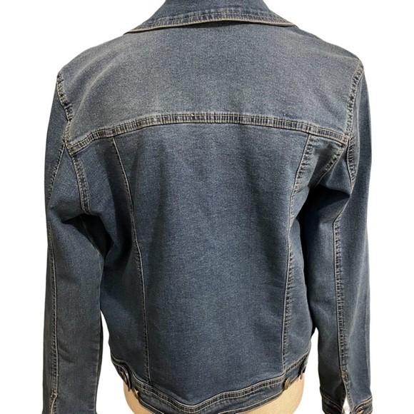 Baccini Jean Jacket size S - Picture 2 of 6